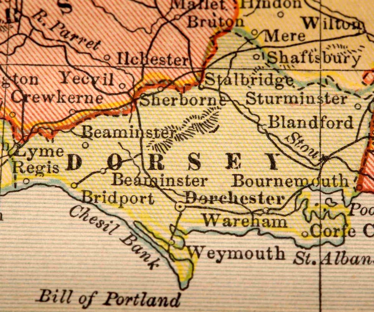 Map Of Dorset