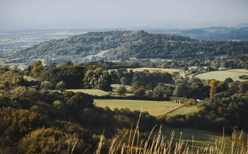 Aerial image of Stroud Valley country side Aerial image of Stroud Valley country side